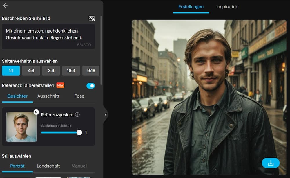 MyEdit - KI-Gesichter erstellen